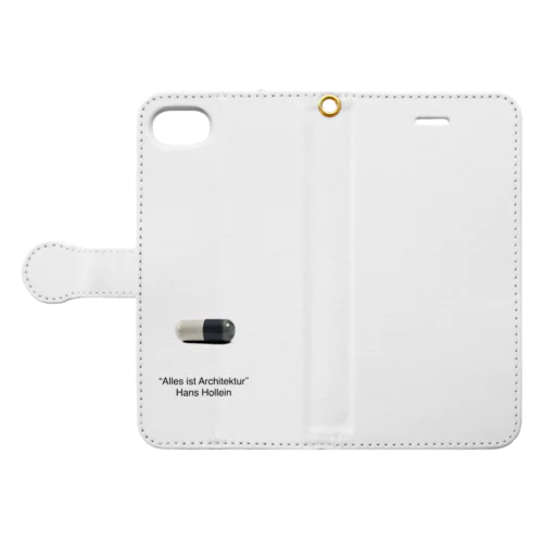 ［建築名言①］全ては建築である Book-Style Smartphone Case