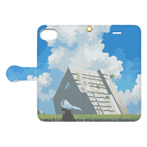 終末後の世界 Book-Style Smartphone Case