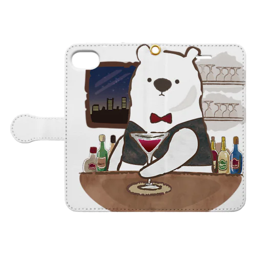 バーテンダーのアルルさん Book-Style Smartphone Case