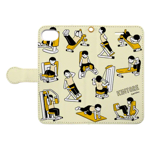 筋トレしよ！ Book-Style Smartphone Case