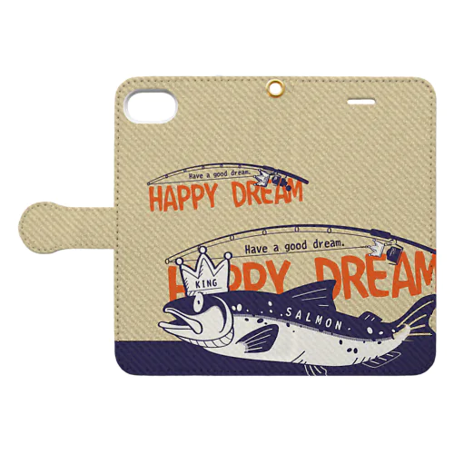  CT143　サモタンの夢*bg Book-Style Smartphone Case