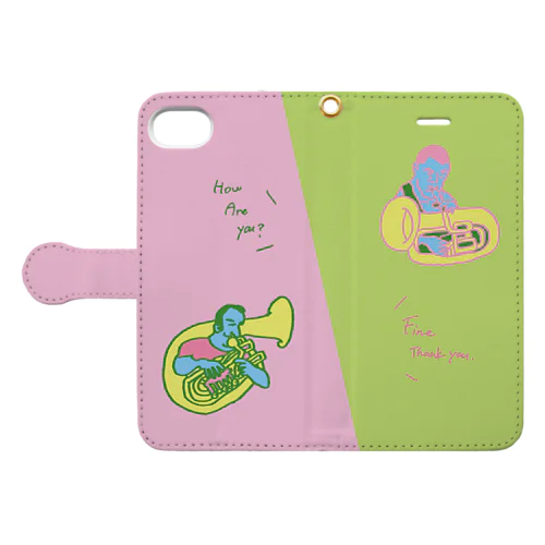 調子どう？ Book-Style Smartphone Case