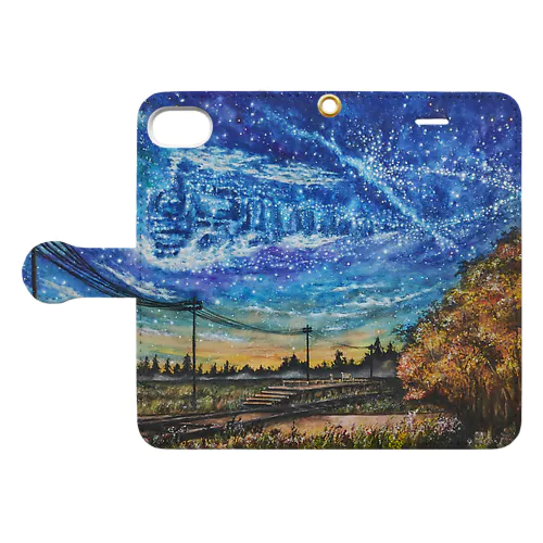 銀河鉄道の夜明け Book-Style Smartphone Case