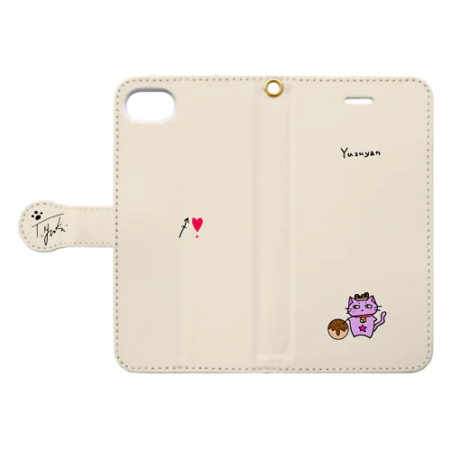 たこ焼き持ったねこ　iPhone Book-Style Smartphone Case