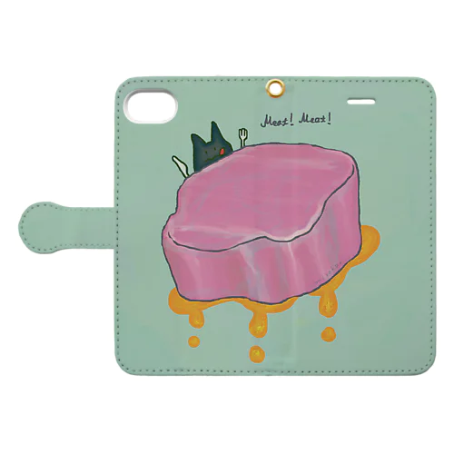 Meat! Meat! Book-Style Smartphone Case
