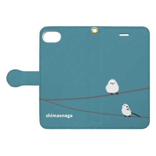 シマエナガ Book-Style Smartphone Case