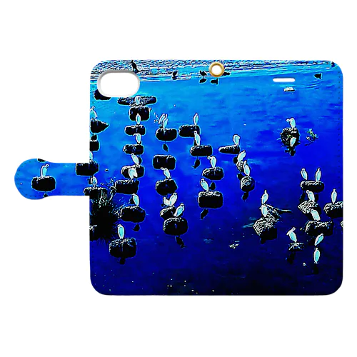 白鷺オセロ Book-Style Smartphone Case