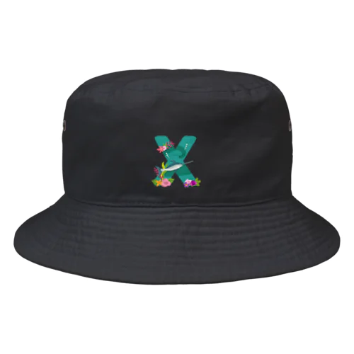 XはXiphias（メカジキ）のX Bucket Hat