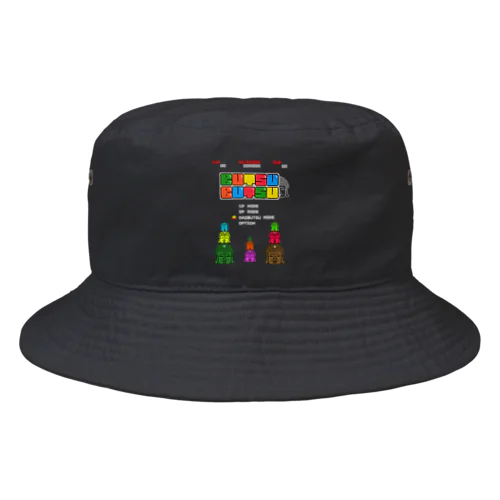 レトロゲーム風な大仏 Bucket Hat