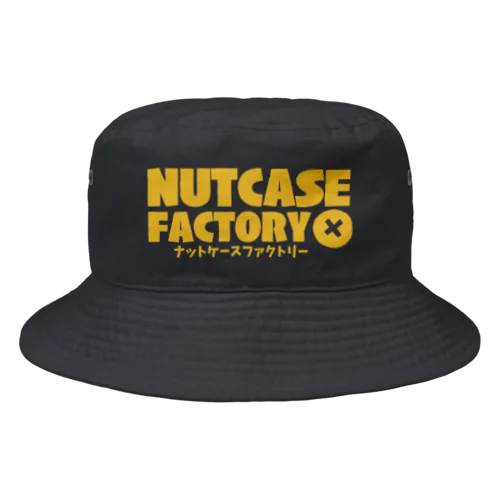 NutcaseFactoryロゴ バケットハット