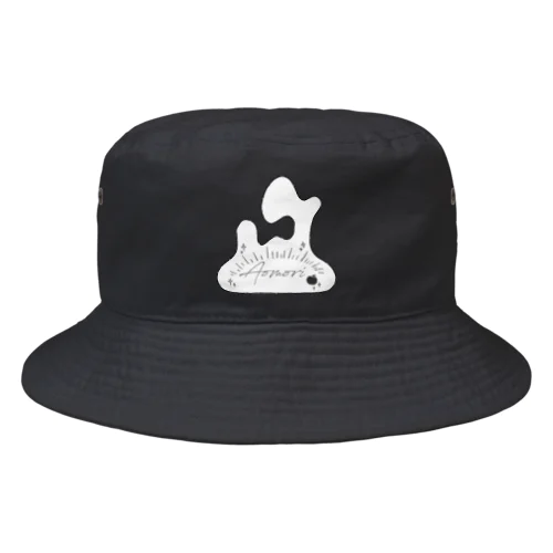 AOMORINGO_WHITE Bucket Hat