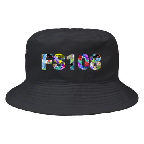 FS108 パンツだらけロゴ Bucket Hat