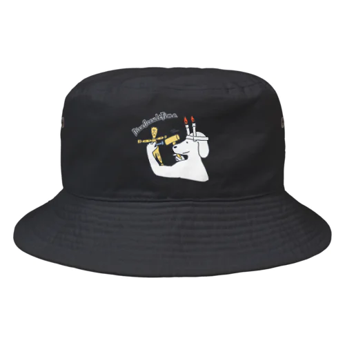 ナイスオカルトタイム🕯️(犬) Bucket Hat