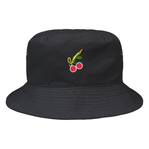 Cherry Summer Bucket Hat