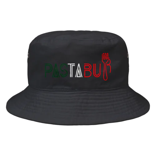 パスタ部　ロゴ　イタリアンカラー Bucket Hat