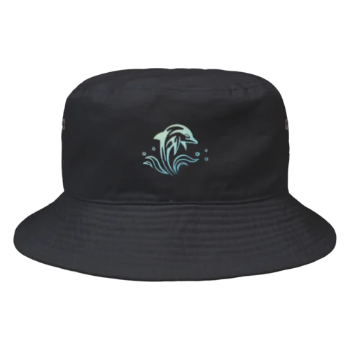 イルカ青A Bucket Hat