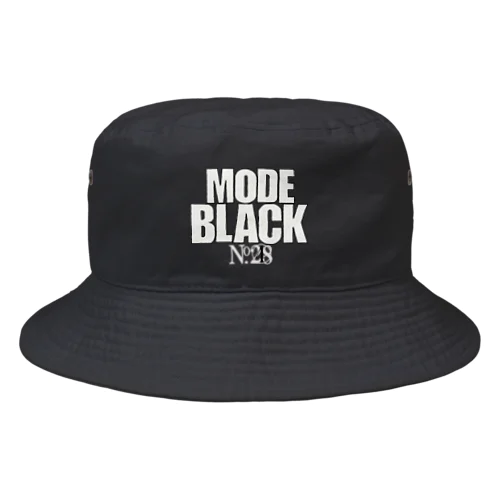 No.428 MODE BLACK シリーズ　 Bucket Hat