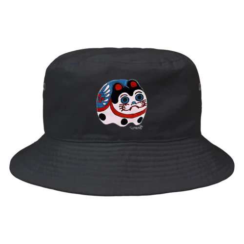 犬張子（白文字） Bucket Hat