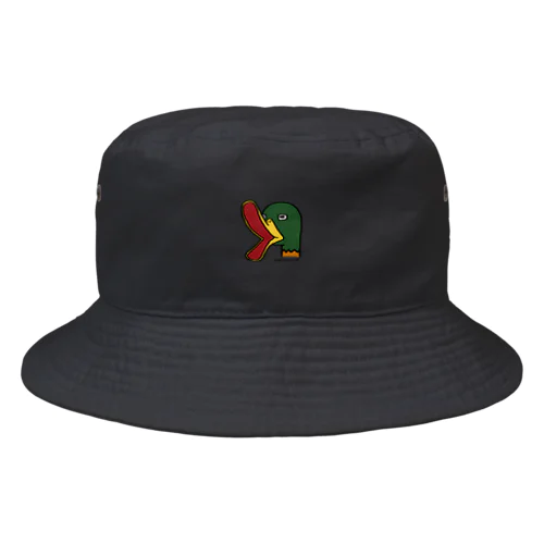 カモ_ソロ Bucket Hat