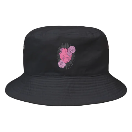 鼓動を刻んで(カラー)(文字入り)(濃色) 2023年美少年展 Bucket Hat