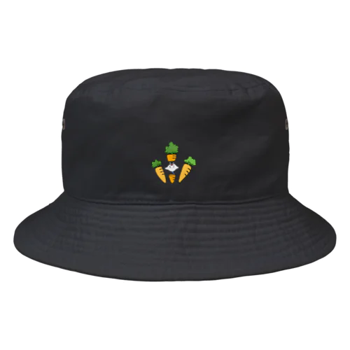 マンタくん(にんじん) Bucket Hat