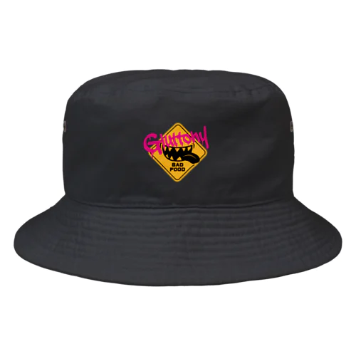 アクジキチュウイ Bucket Hat