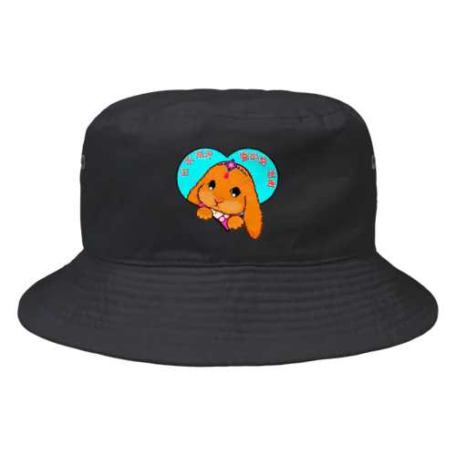 ロップイヤーラビット　韓服お正月バージョン Bucket Hat