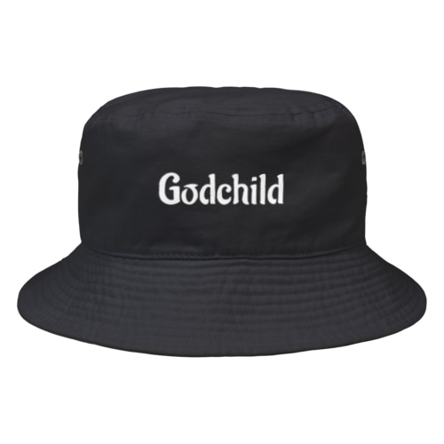 Godchild／black Bucket Hat
