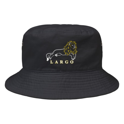 LION(白) Bucket Hat