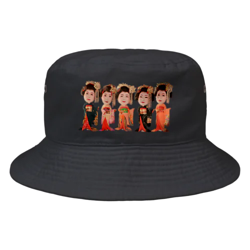 5人のねえさん バケットハット Bucket Hat