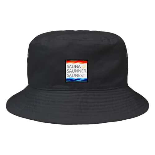 SAUNA SAUNNER SAUNEST Bucket Hat