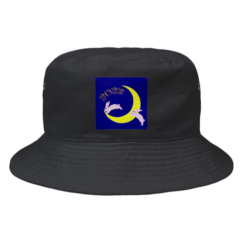 うさぎ年　2023　ピンク・ラビット Bucket Hat