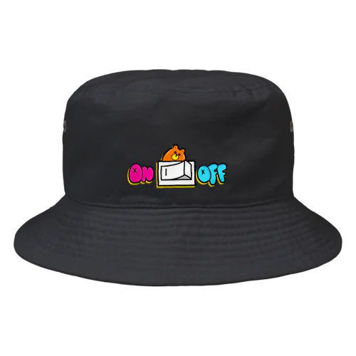 ポチっと Bucket Hat