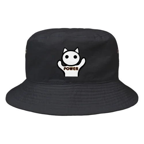 パワー猫 Bucket Hat