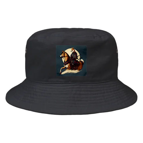 馬に乗った柴侍 Bucket Hat