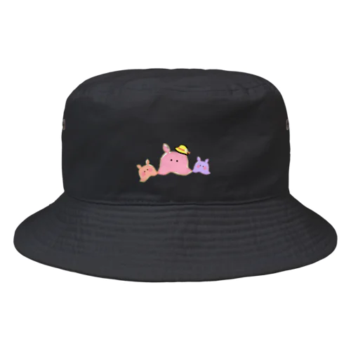 メンダコちゃん ファミリー Bucket Hat