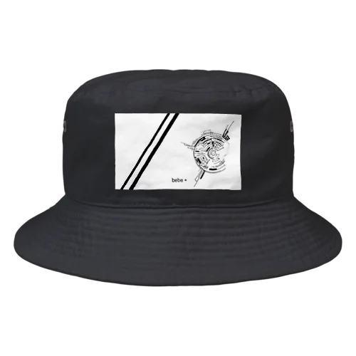 cyber core line Bucket Hat