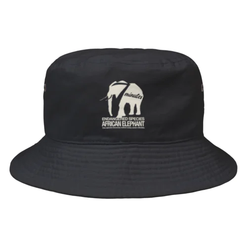 『アフリカゾウ』絶滅危惧種（レッドリスト） Bucket Hat