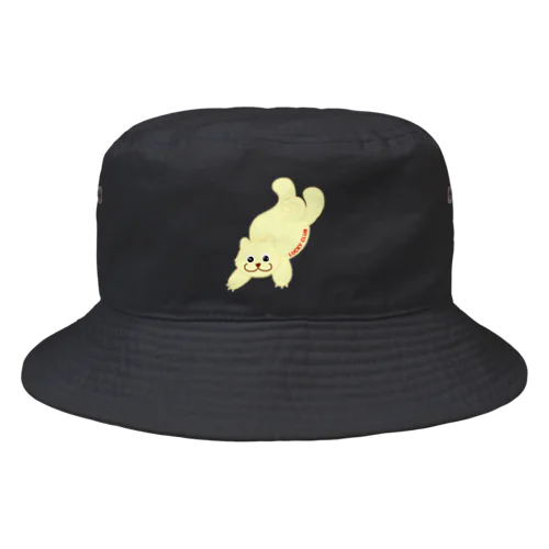 寝そべりラッキーちゃん Bucket Hat