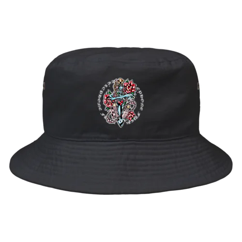 TELEPHONE DAGGER Bucket Hat