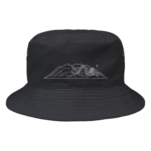 八ヶ岳　白 Bucket Hat