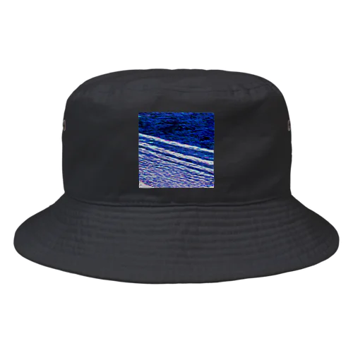 波打ち際（夜） Bucket Hat