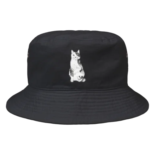 三毛猫 Bucket Hat