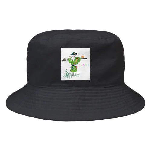 かかし　ハッピーワーク Bucket Hat