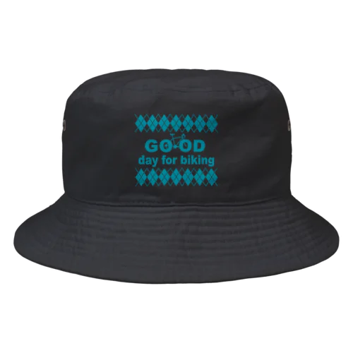 チャリロゴアーガイル(mint) Bucket Hat