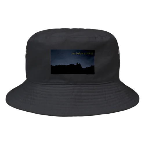 just before SUNRISE Bucket Hat