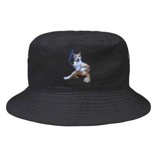 来ましたウザいやつ紐 Bucket Hat