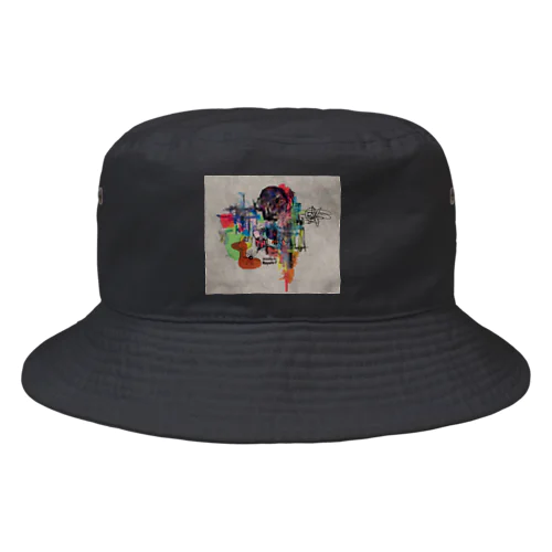 バスキアをリスペクトしてやまない Bucket Hat