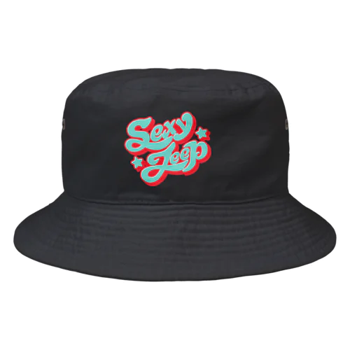 セクシージープWスター　ブルー Bucket Hat