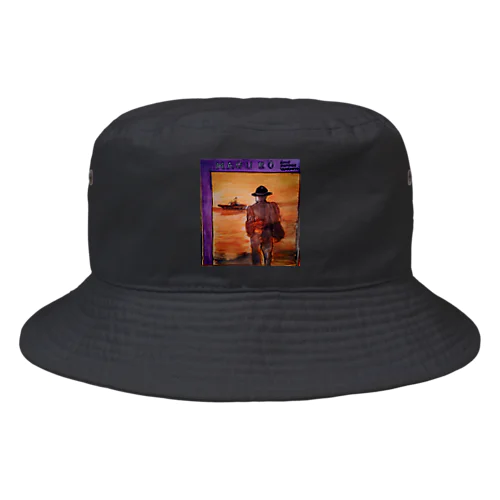 夜明け前　maguro Bucket Hat